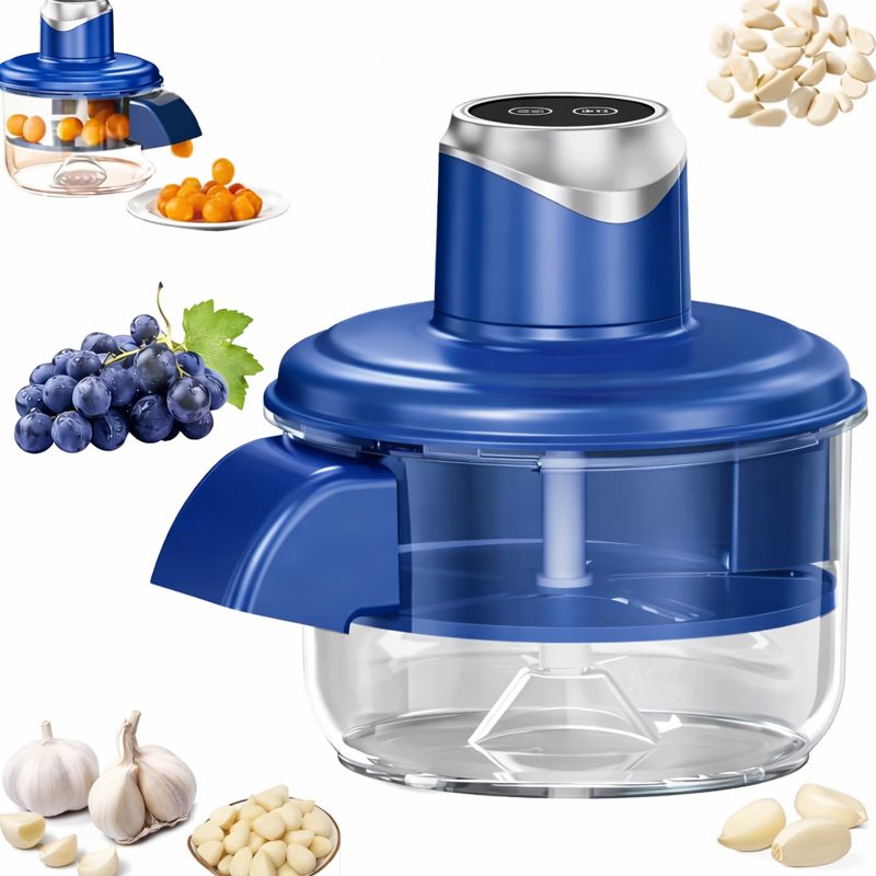 Éplucheur d’Ail Électrique Rechargeable - مقشّر ثوم كهربائي عملي يعمل ببطارية قابلة لإعادة الشحن